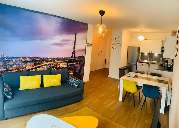 Luxurious Apartment Private Parking 25 Mn To Paris