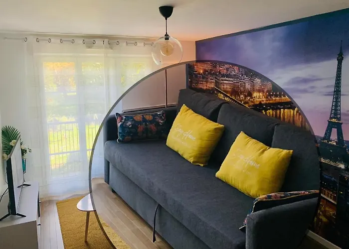 Luxurious Apartment Private Parking 25 Mn To Paris