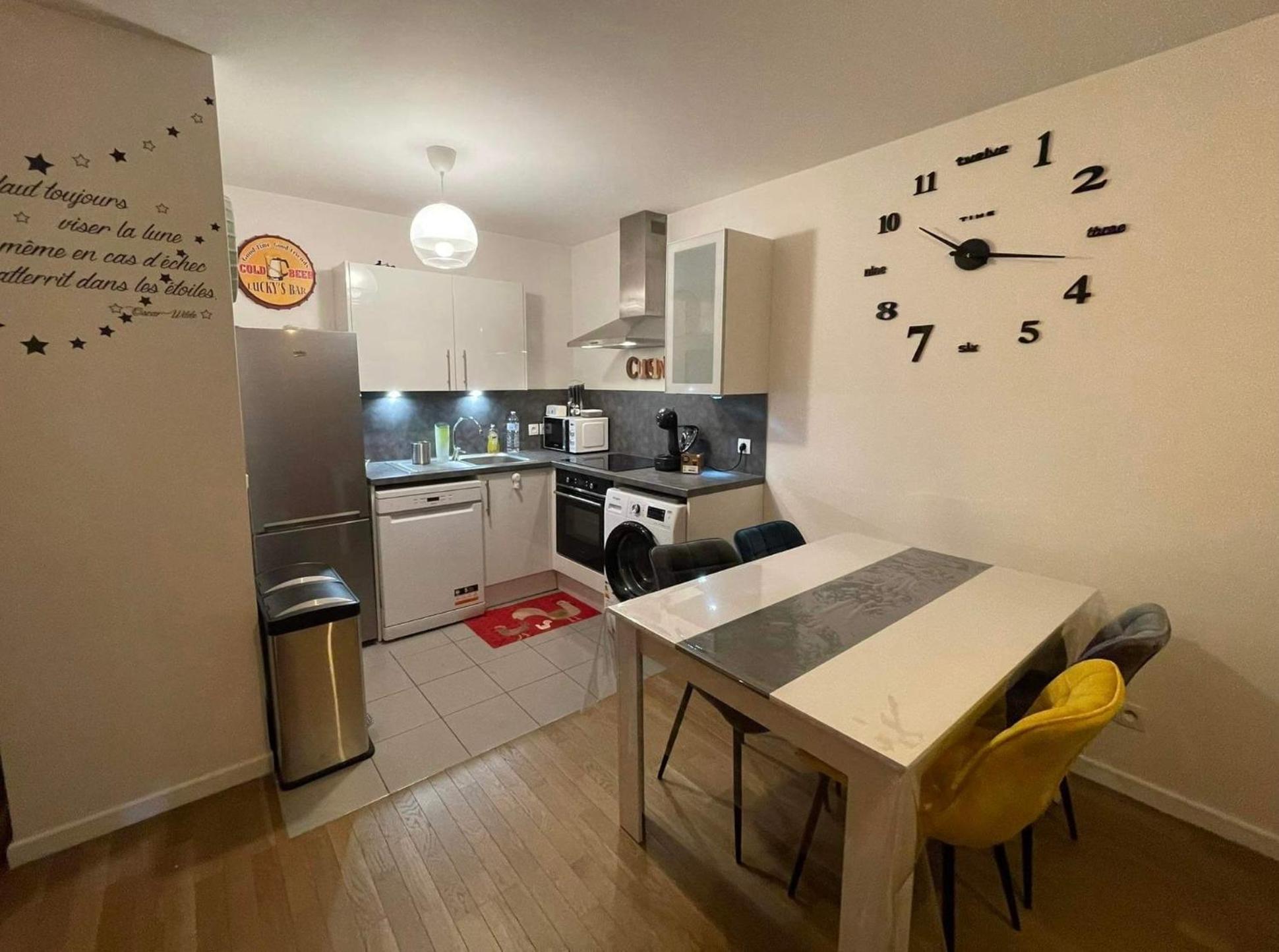 Appartement Luxurious Private Parking 25 Mn To Paris